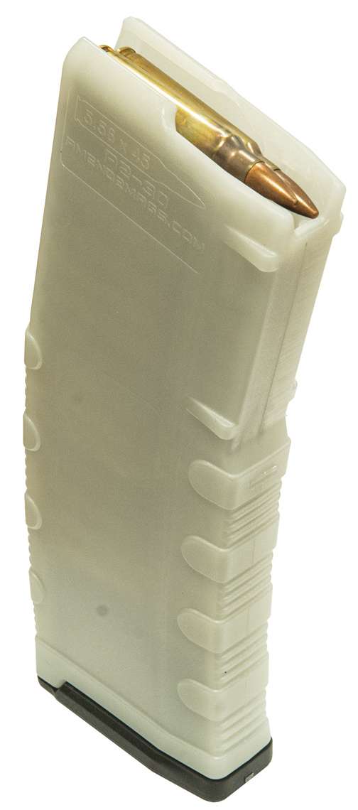 AMEND2 MOD-C 5.56 20RD AR15 WITH RED FOLLOWER TRANSLUCENT GLOW IN THE DARK POLY MAG ( 50 PER CASE )