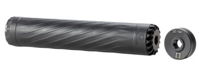 Anechoic X30LB Anechox 30L  30Cal/7.62mm/300Mag Black Stainless Steel/Titanium 1 3/8"x24 w/ 5/8"x24 DTA