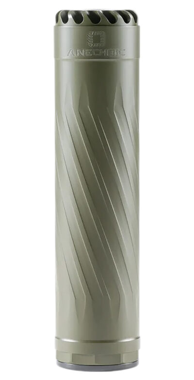 Anechoic X35OD Anechox 35  35Cal/338Lapua Olive Drab Stainless Steel/Titanium 1 3/8"x24 w/ 1/2"x28 DTA