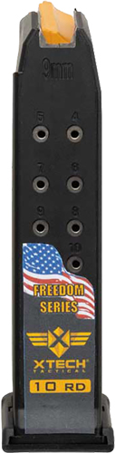 XTECH TACTICAL MAGAZINE FOR – GLOCK 19 10RD FREEDOM SERIES