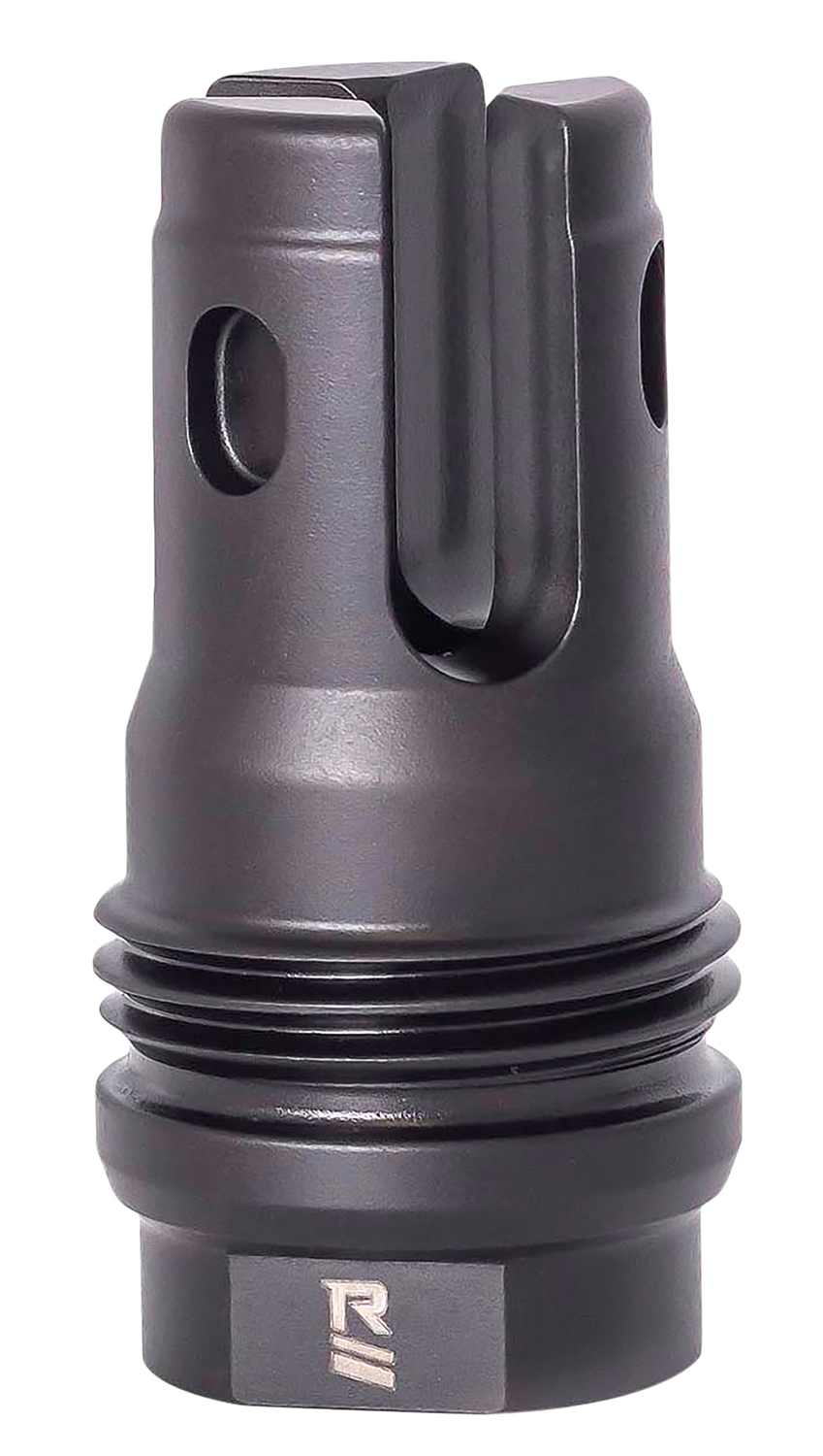 Rugged Suppressor FH008 R3 Flash Mitigation Black with M15x1 Threads & 2.13" OAL for 7.62mm Radiant762, Surge762, Razor762 & Micro30 Suppressors