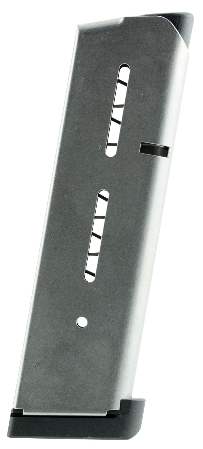 Wilson Combat 47D 1911  .350″ 8rd Detachable w/ Standard Floor Plate 45 ACP Stainless Steel