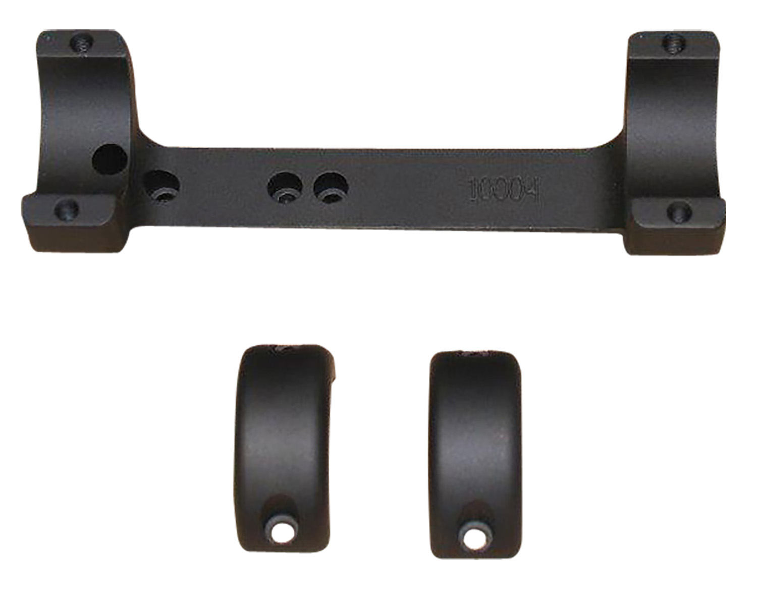 DNZ 10006 Game Reaper Scope Mount/Ring Combo Matte Black 1" Tube, Fits TCA Impact/Triumph/Pro HUnter FX/Pro Hunter/Omega/Encore, Medium Rings
