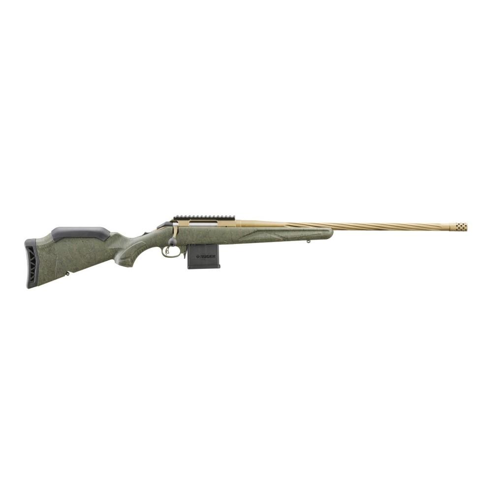Ruger American Gen II Predator Rifle 6mm ARC 10rd Magazine 22″ 5/8×24 Threaded Barrel Green