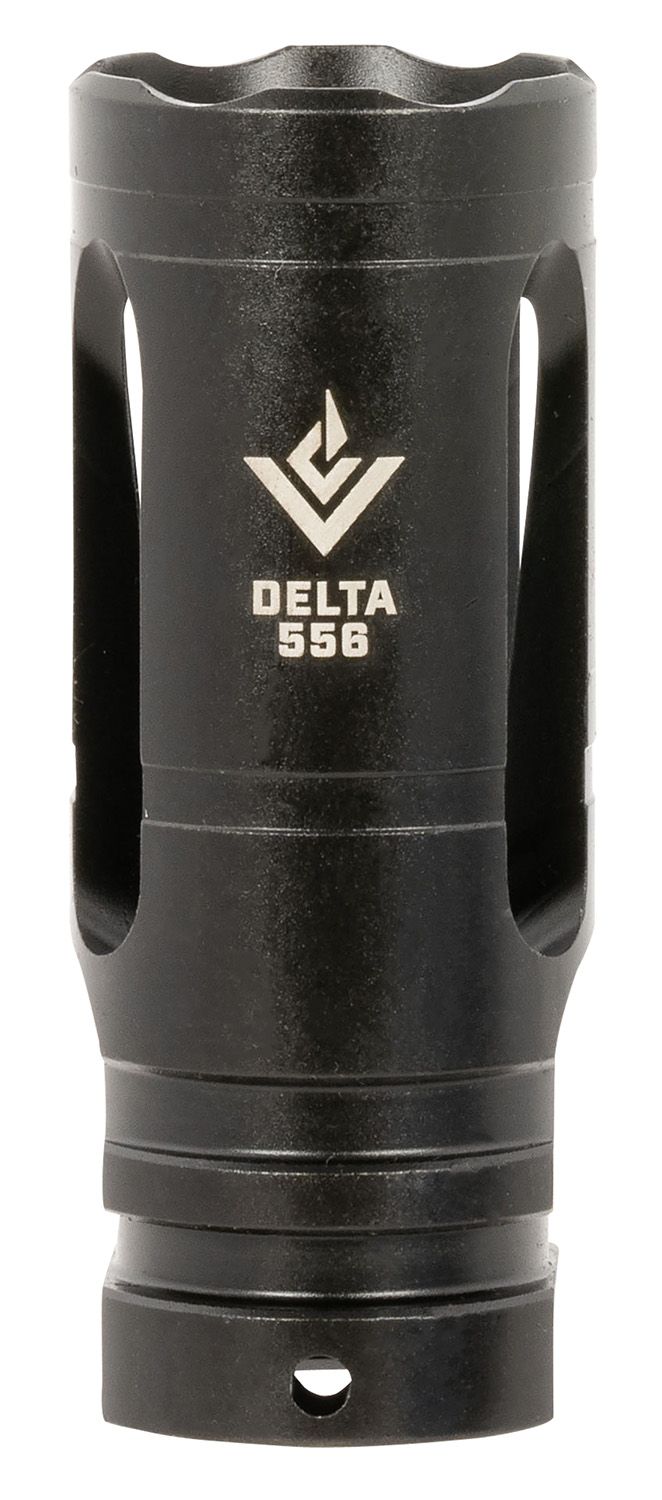 Aero Precision APVG200006A VG6 Delta Black Nitride Stainless Steel, 1/2″-28 tpi, 2.21″ OAL for 5.56mm