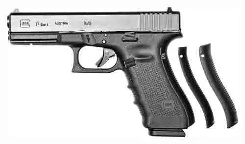 GLOCK 17 G17 GEN 4 HGA 9MM 4.49 IN BBL FS BLACK 5LB TRIGGER 3 17RD MAGS
