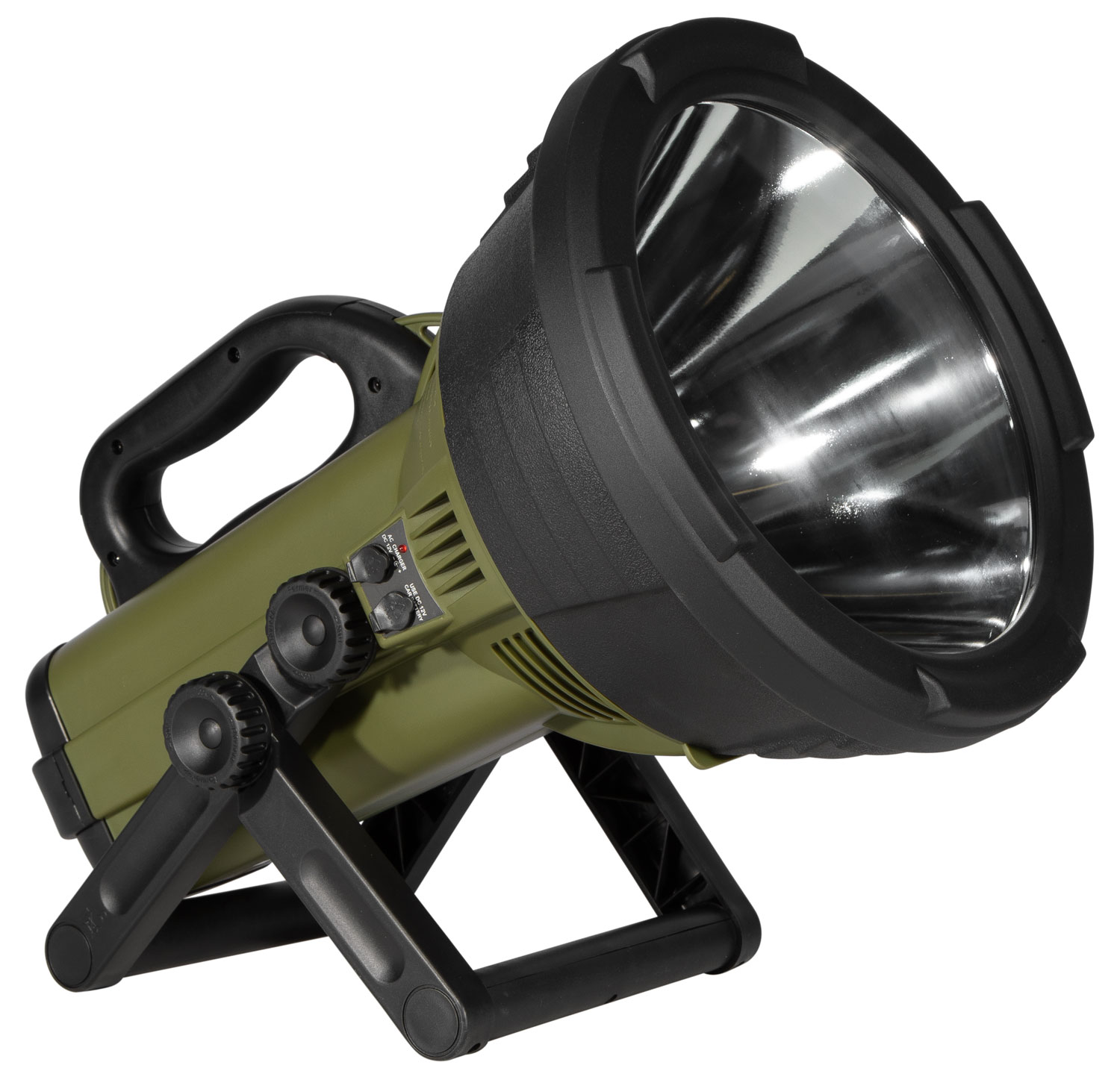 Cyclops C18MIL Colossus 18 Milion Candlepower White Halogen Green/Black Rubber