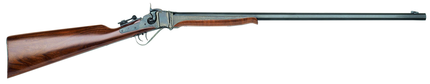Chiappa Firearms 920192 Little Sharps  22 Hornet 1rd, 26″ Blued Octagon Barrel, Color Case Hardened Metal Finish, Oiled Walnut Stock & Forend