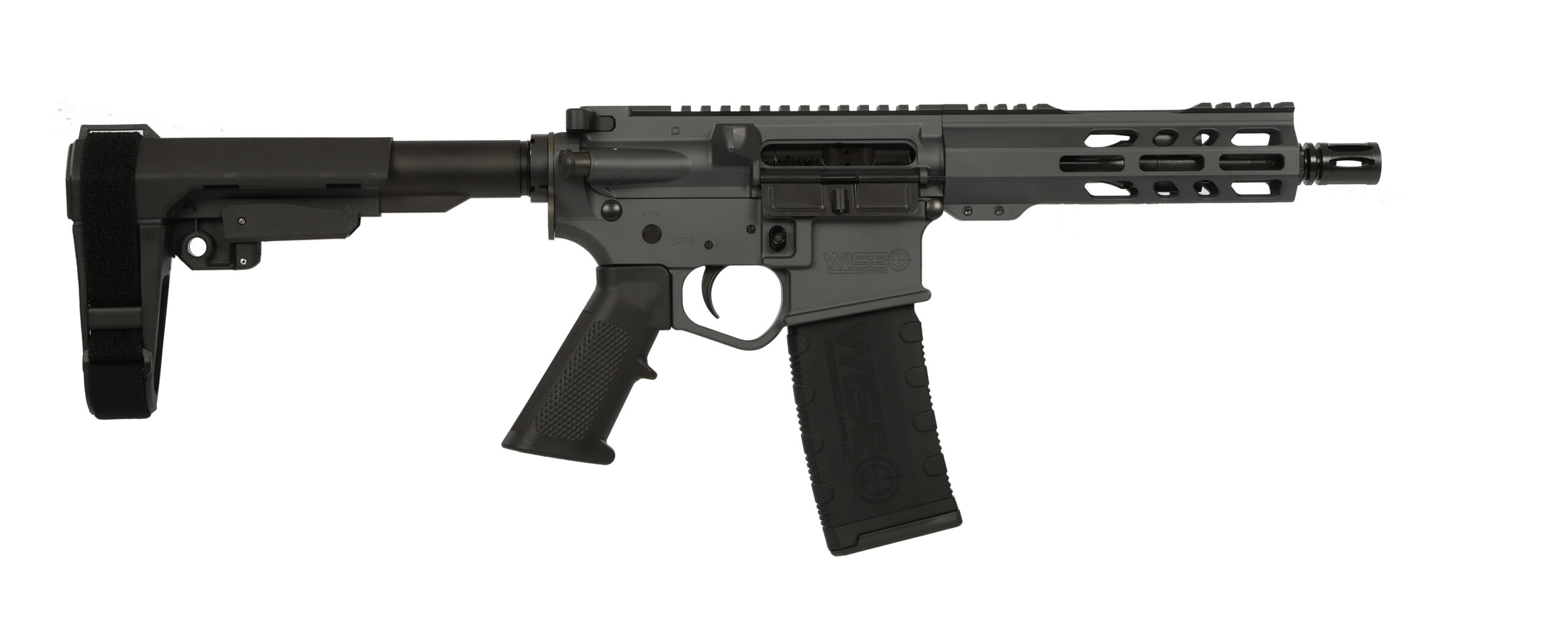 WISE ARMS WA-15B 5.56MM GRY 7.5″ SBA3