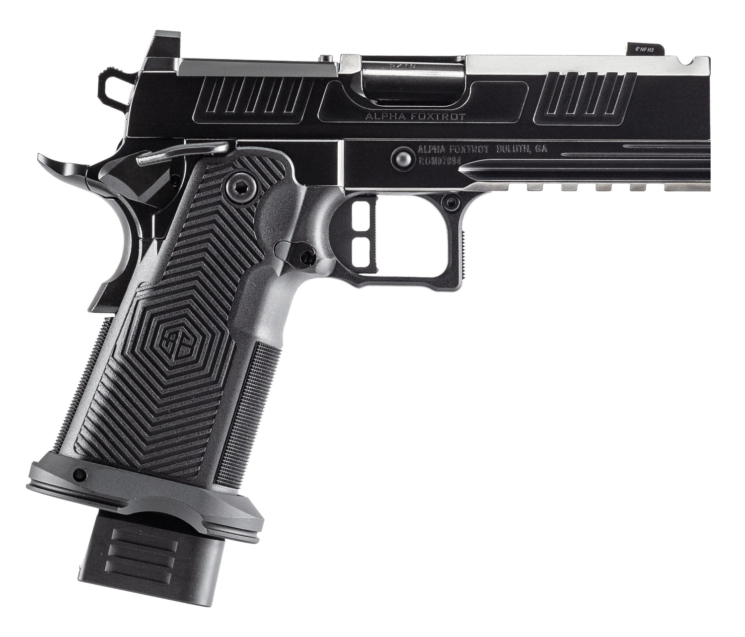 Alpha Foxtrot AA39X1CIH-PDBK19 AF1911 Romulus 9mm Luger 4.25″