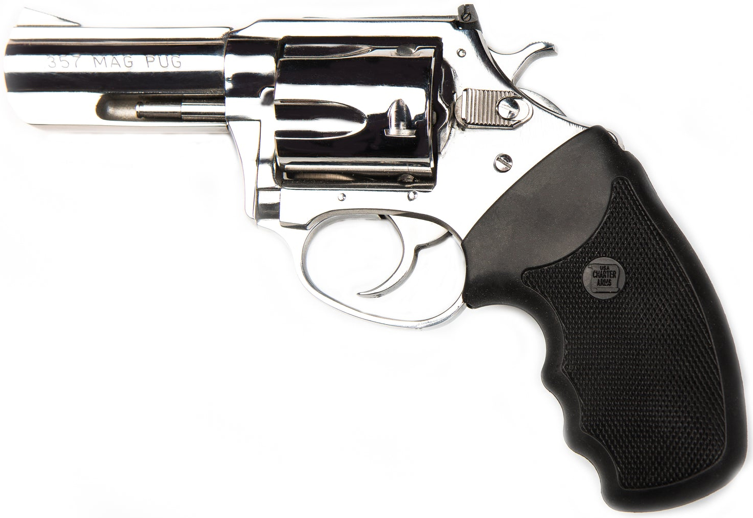 CA MAG PUG 357MAG 3 AS HI POLISH SS STD GRIP