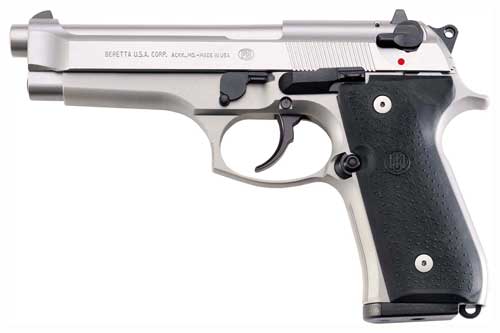 BERETTA 92FS 9MM 4.9″ 10RD – INOX CALIFORNIA COMPLIANT