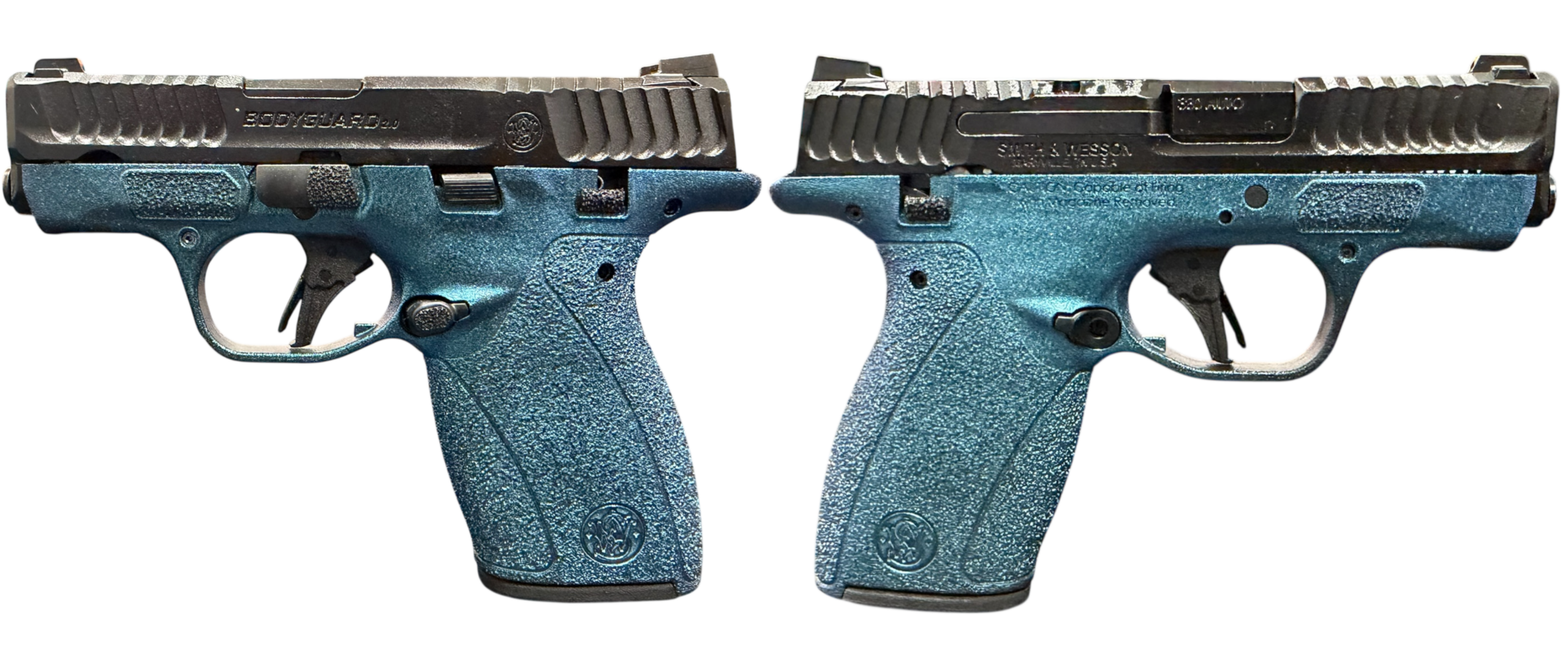 SMITH & WESSON BODYGUARD 2.0 MS 380ACP 2.75″ TYPHOON SHIMMER ORION EXCLUSIVE 1-10RD 1-12RD