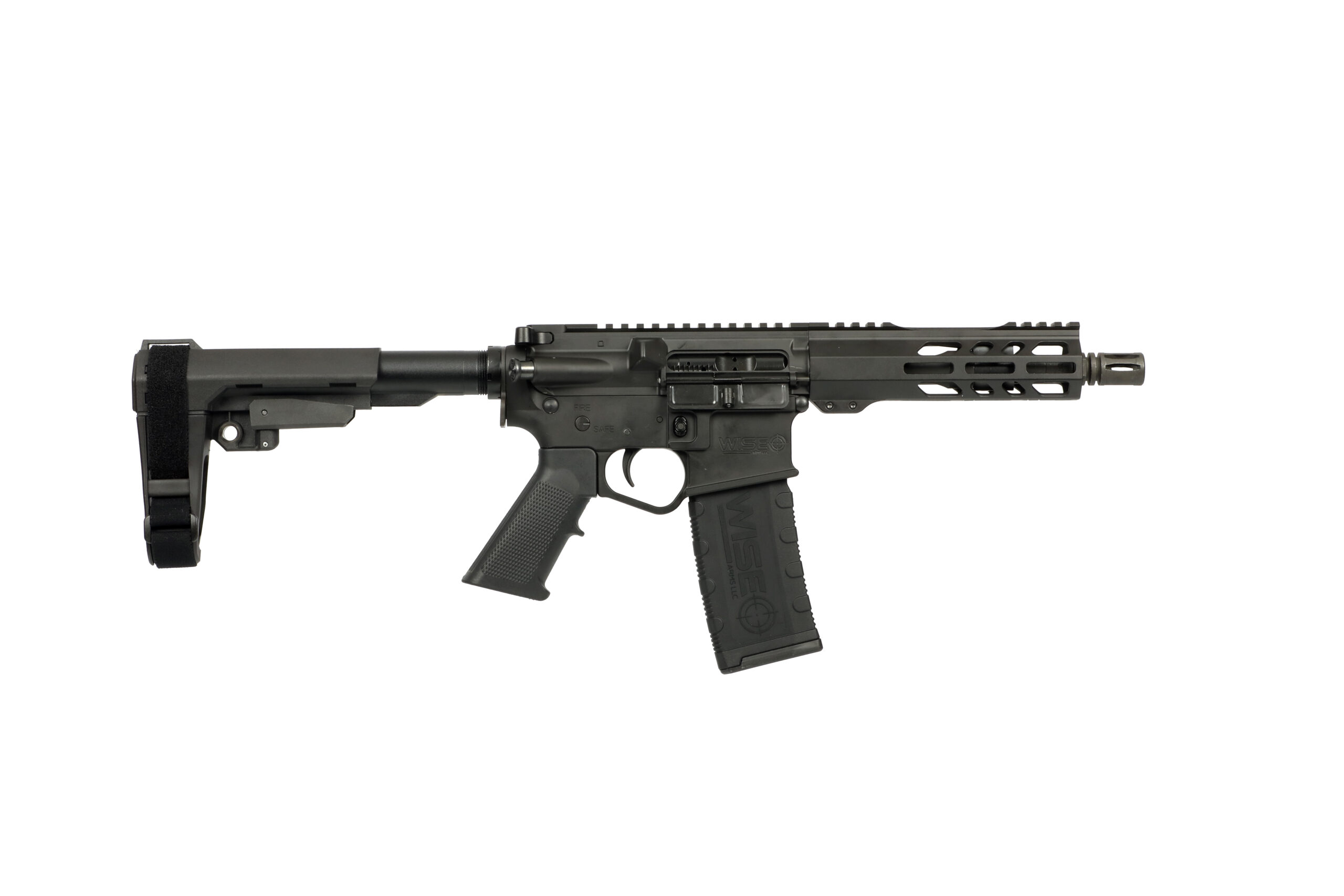 WISE ARMS WA-15B 5.56MM BLK 7.5″ SBA3