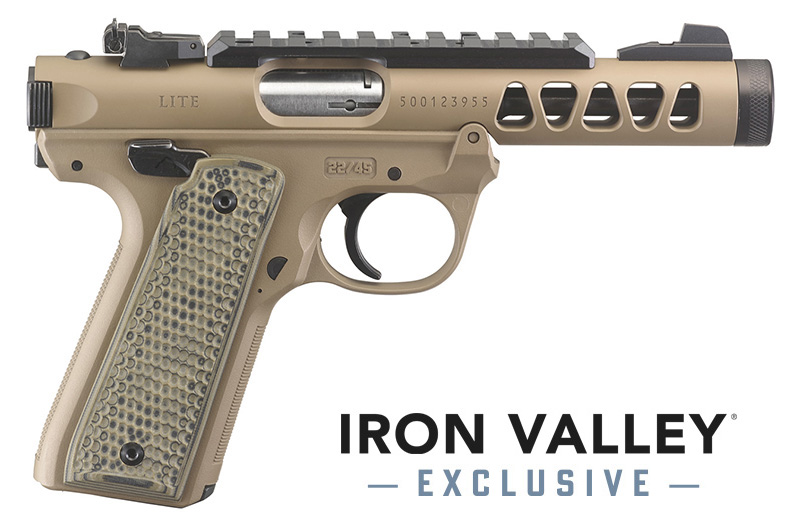22/45 MKIV Lite 22LR 4.4″ FDE 2/10