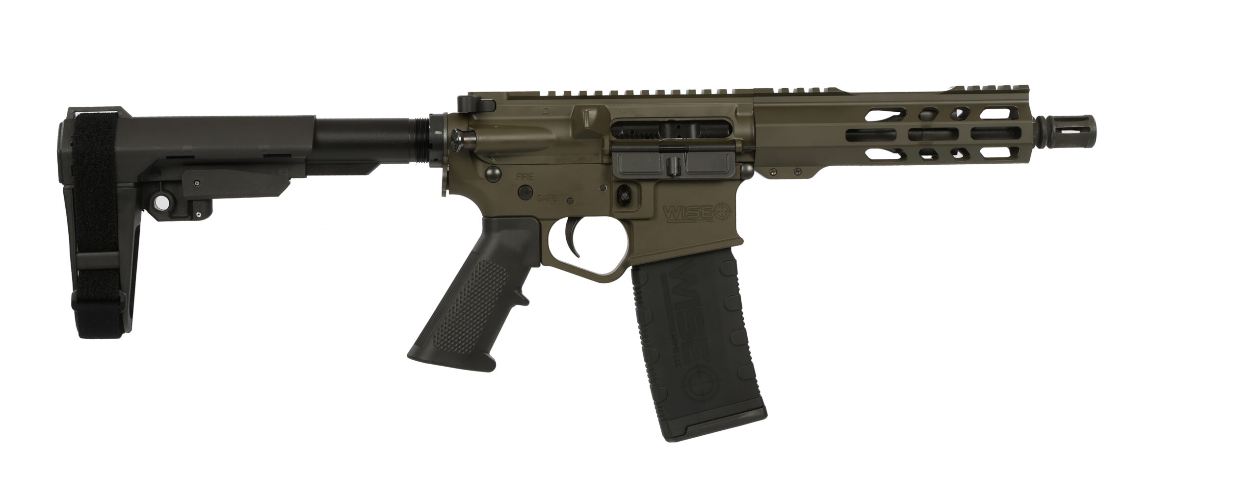 WISE ARMS WA-15B 5.56MM ODG 7.5″ SBA3