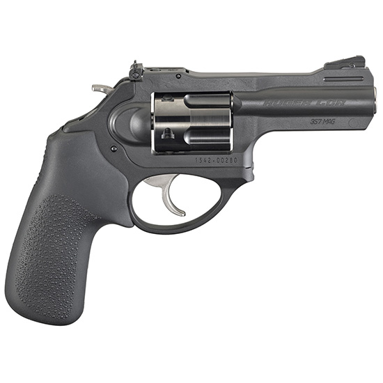 RUG LCRX 357MAG 3 FULL LUG AS HOGUE TAMER GRIP