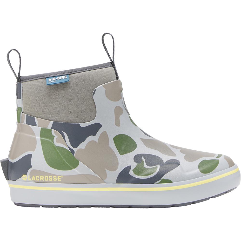 LaCrosse Alpha Deck Boot 6” Seagrass Duck Camo Women’s Size 7M