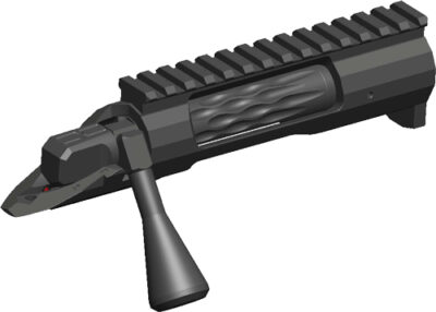 FAXON FX7 ACTION 308 BOLT FACE - MATTE DLC FINISH