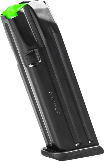 Mec-Gar MGG171800A Glock 17 18rd 9mm Luger, Black Steel/Polymer