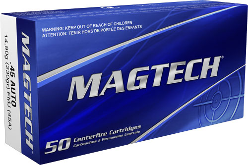MAGTECH 45 ACP 230GR FMJ – 50RD 20BX/CS