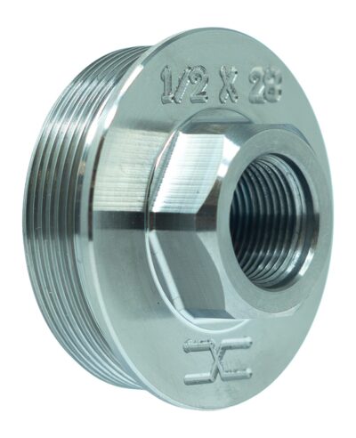 FAXON FFMDSILHUB52802   1/2X28 TTNM  DIRCT THREAD