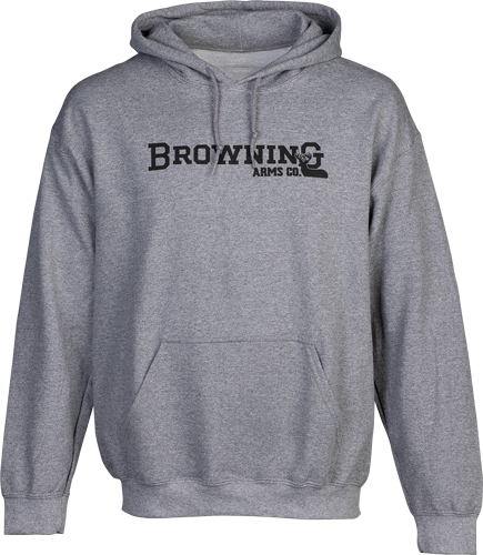 BROWNING HOODIE BACKFENCE - HEATHER GRAY XXLARGE
