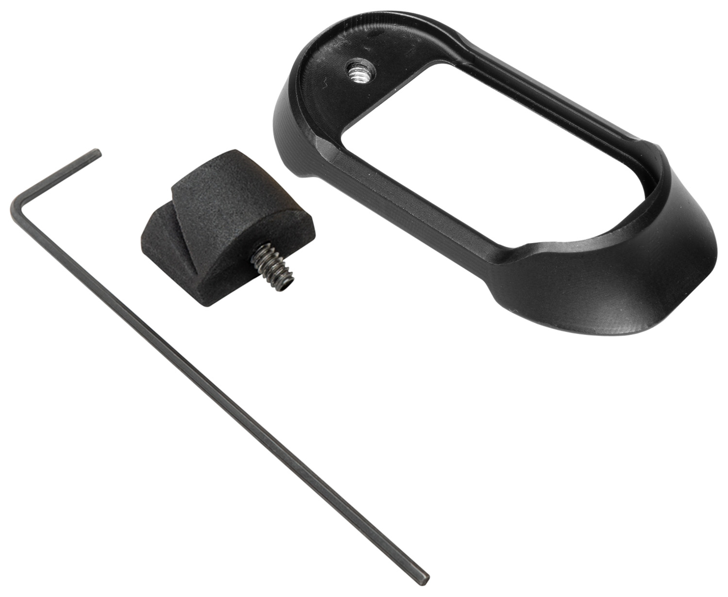Shield Arms G43X48MAGWELLPRMBLK Premium Magwell Compatible w/Glock 43X/48, Black Anodized Aluminum